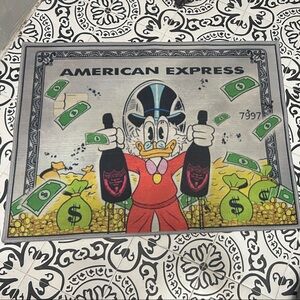 Scrooge McDuck Money/American Express Rug